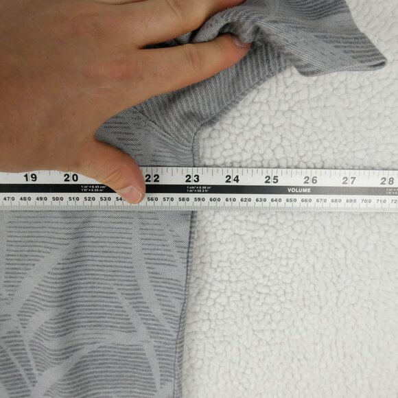 Nat Nast Polo Mens Large Gray Tropical Golf Performance Stretch Short Sleeve  Pl - Picture 6 of 7